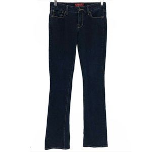 Lucky Brand Leyla Bootcut Size 4/27 Long Jeans Dark Wash Blue Denim